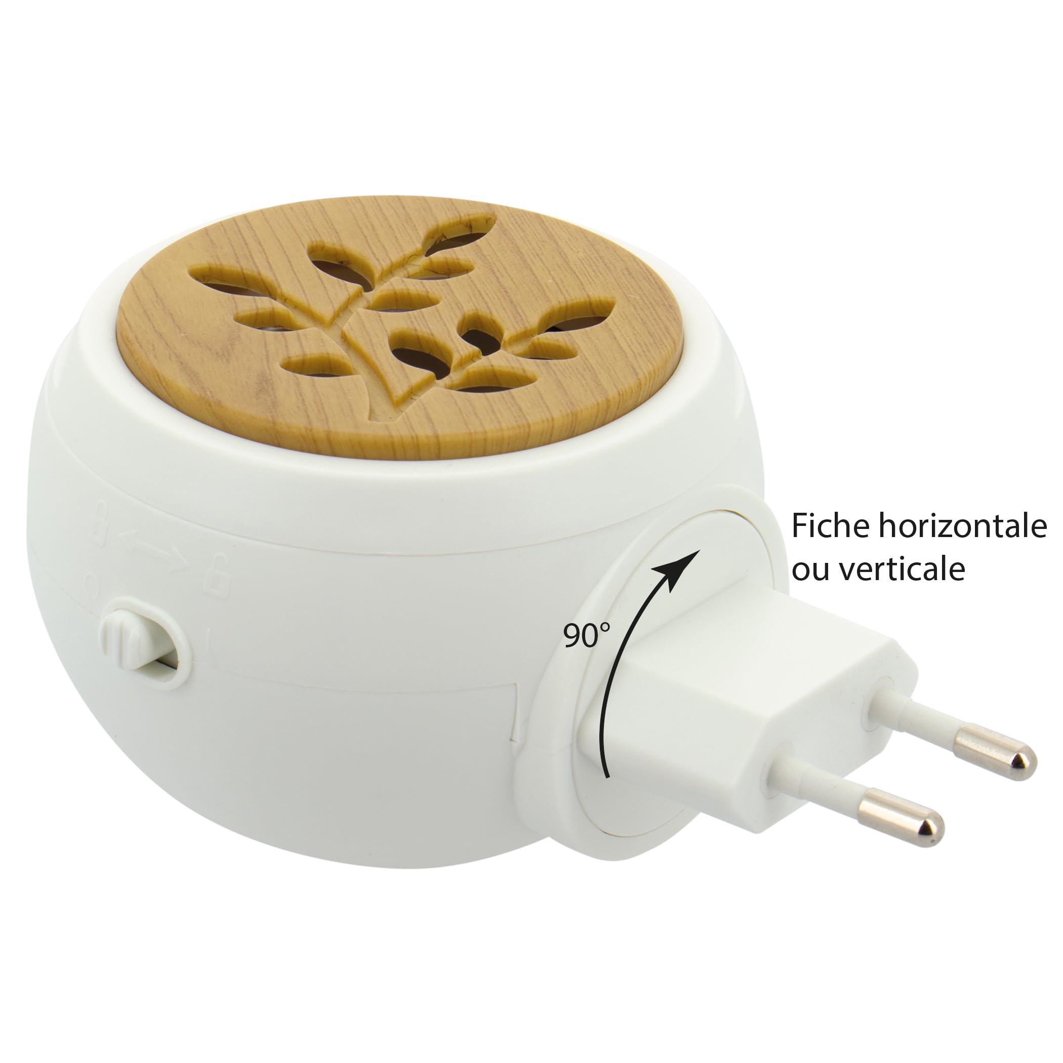 So'Bio étic - Diffuseur d'huiles essentielles en céramique - lumière Changeante (Lot de 2)