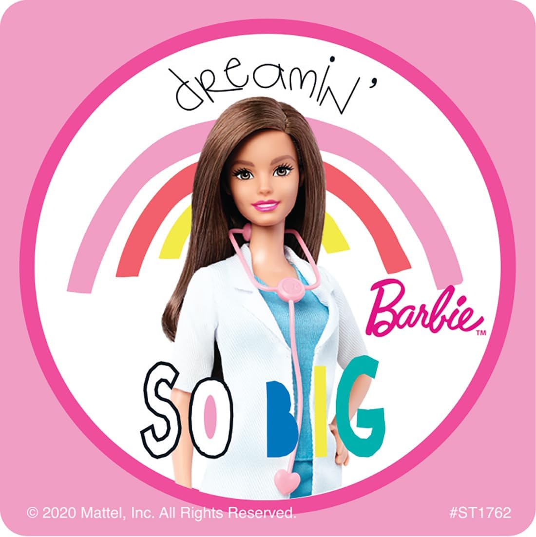 Barbie Doctor Stickers - Prizes 100 per Pack