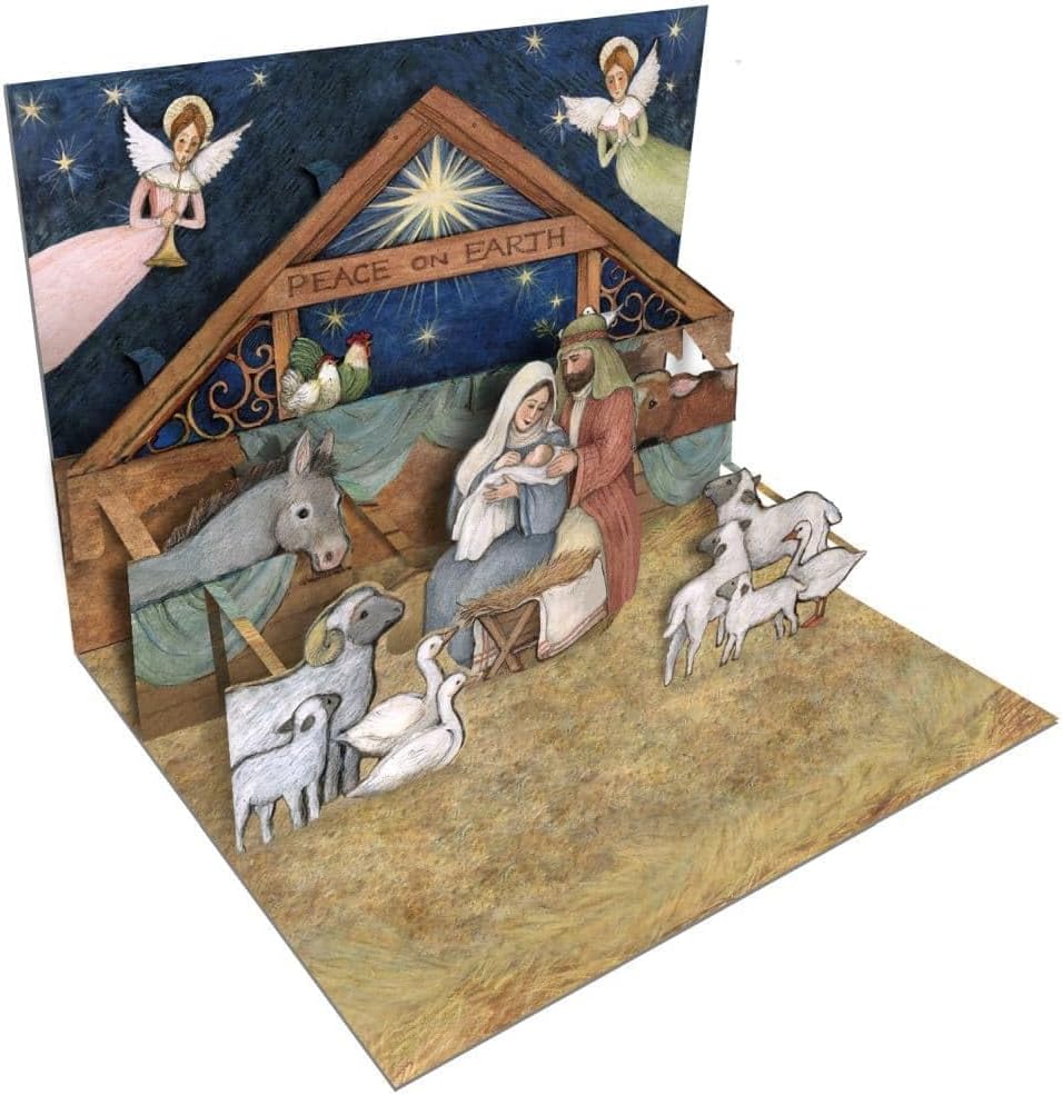 Nativity Pop-Up Christmas Cards (2005102)