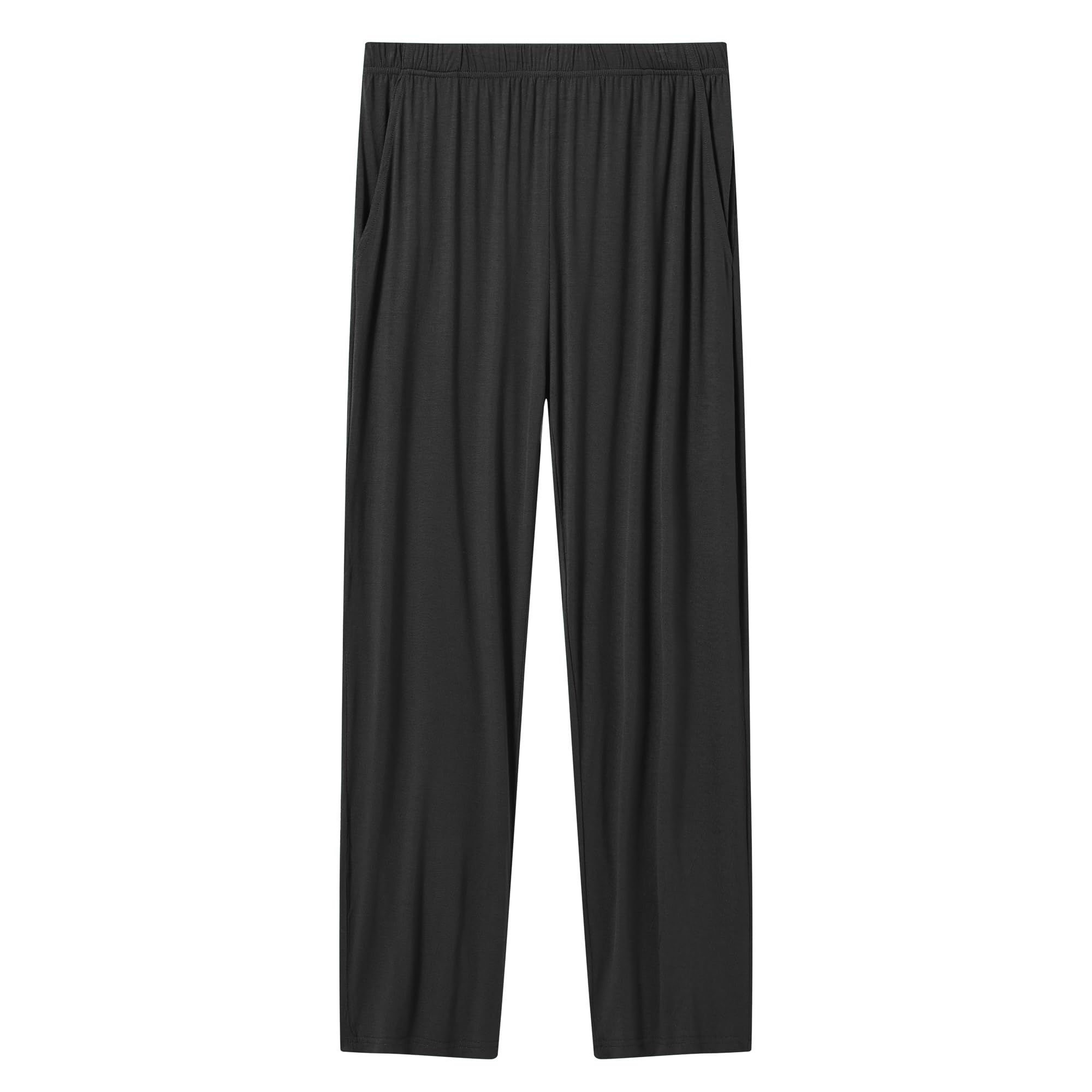 Men's Soft Knit Pyjama Bottoms, Long Modal Pyjama Bottoms, Wide Loungewear