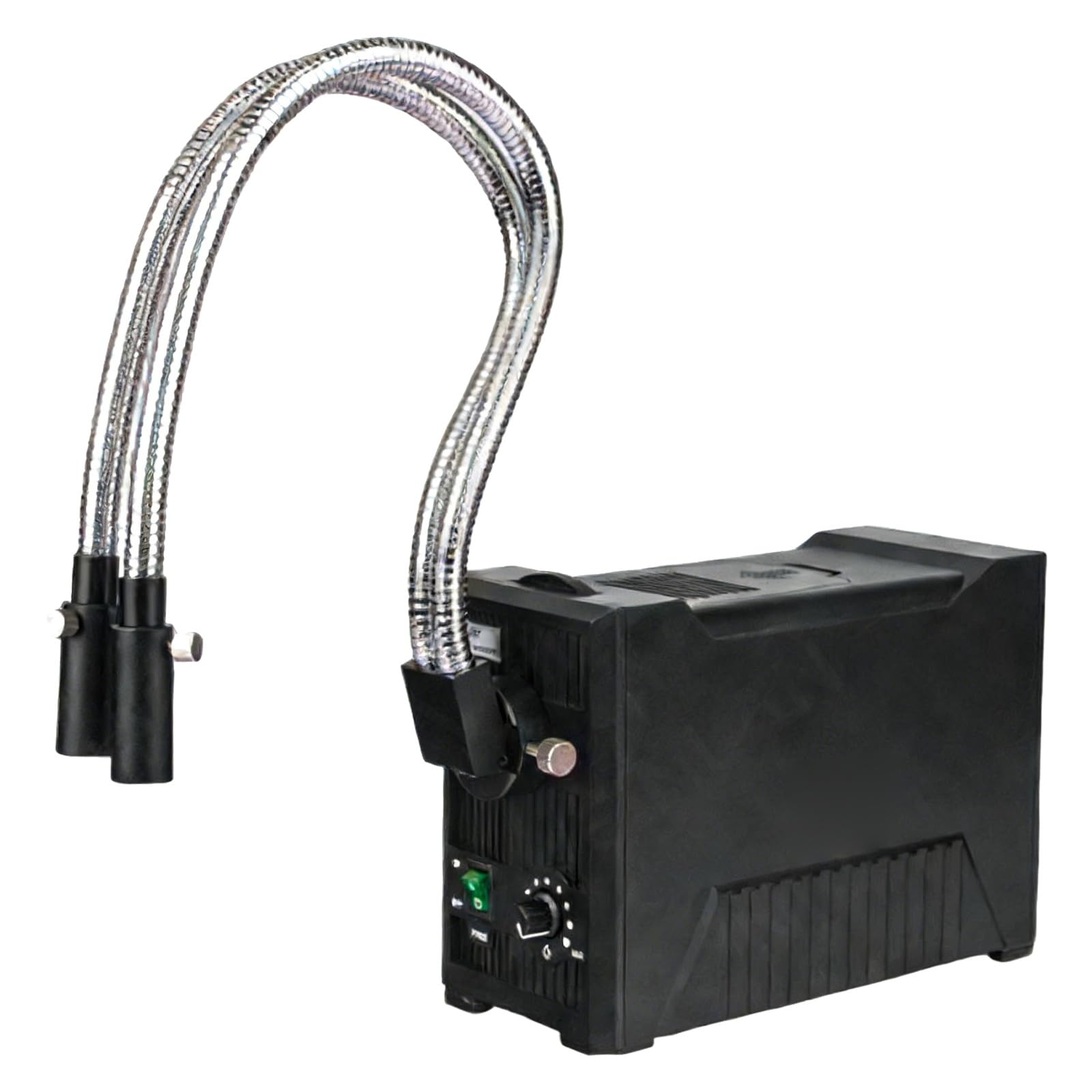 XNZJHPP 150W Halogens Fiber Optic Microscope Illuminators with Dual Gooseneck Lights, Adjustable Aperture for Enhanced Scientific Experiments and Precision Lighting