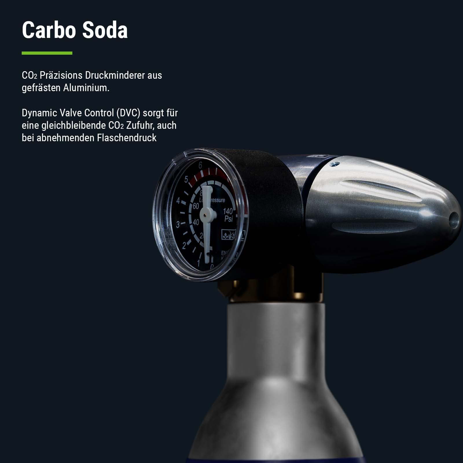 Dennerle Carbo Soda M200 - CO2 Düngeanlage mit Soda Zylinder