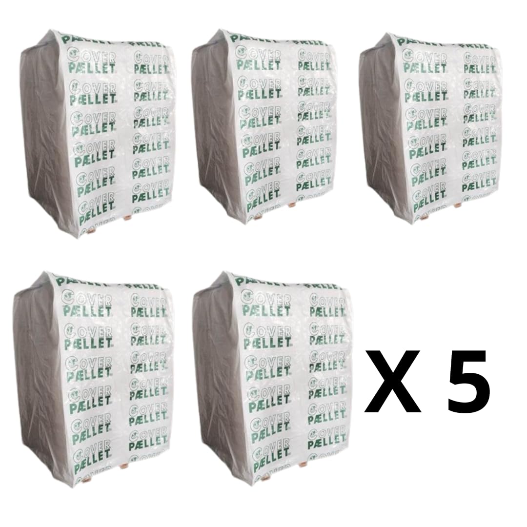 5 cappucci cover peller per coprire bancali pellet custodia anti uv