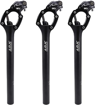 DJC Bike Suspension Seatpost Shock Absorber Seat Post Paralelogramo for MTB Mountain Road Bike Gravel 27.2mm 28.6mm 30mm 30.4mm 30.9mm 31.6mm 33.9mm X 350mm