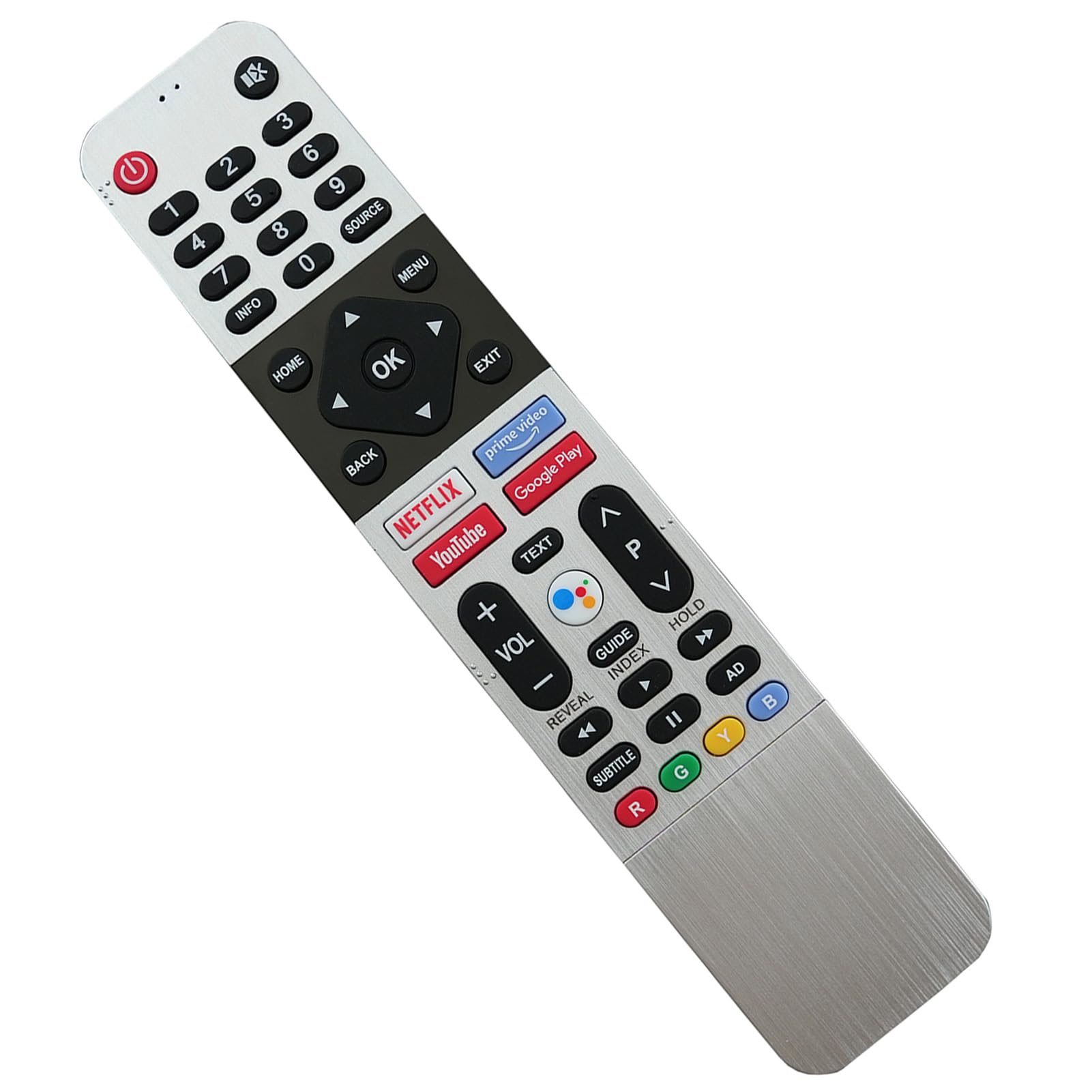 Replacement Smart TV Remote Control Compatible for Skyworth Android TV TB5000 UB5100 UB5500 539C-268920-W010 Televisions Controller