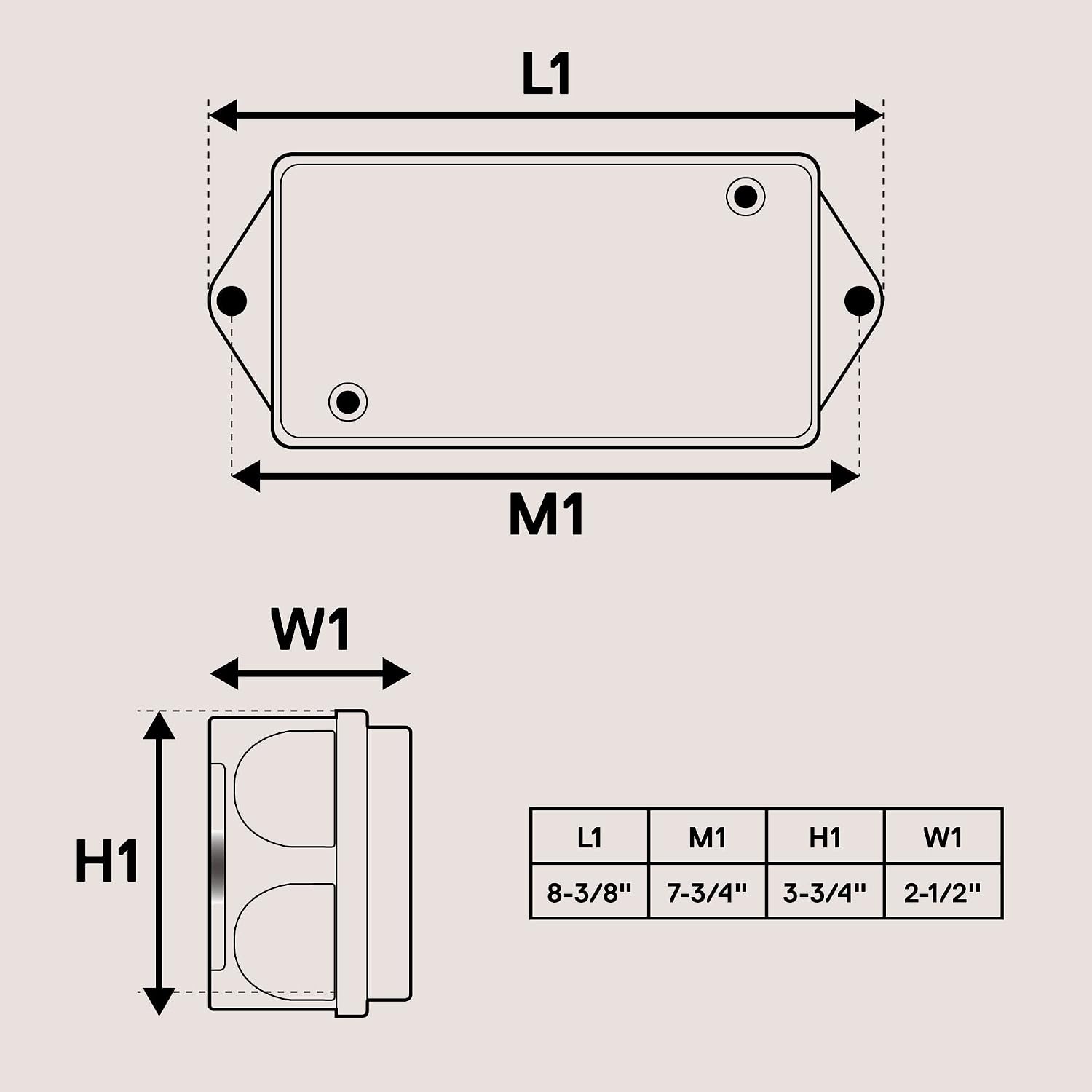 8ft 7-Way Trailer Plug Wiring Harness w/ 7 Gang Trailer Junction Box [7-Pin Trailer Cord Wire Cable] [Waterproof] 7 Prong Trailer Wire/Cable Connection Box