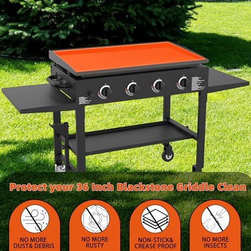 Silicone Griddle Mat for 36\" Blackstone Cover Griddle Mats Accessories Blackstone for Griddle Surface Grill Mat Protect Your Griddles from Rodents Insects Debris and Rust