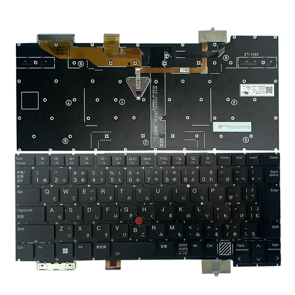 Amazon | HSSDTECH 黑 日本語キーボードバックライト付き LENOVO 用