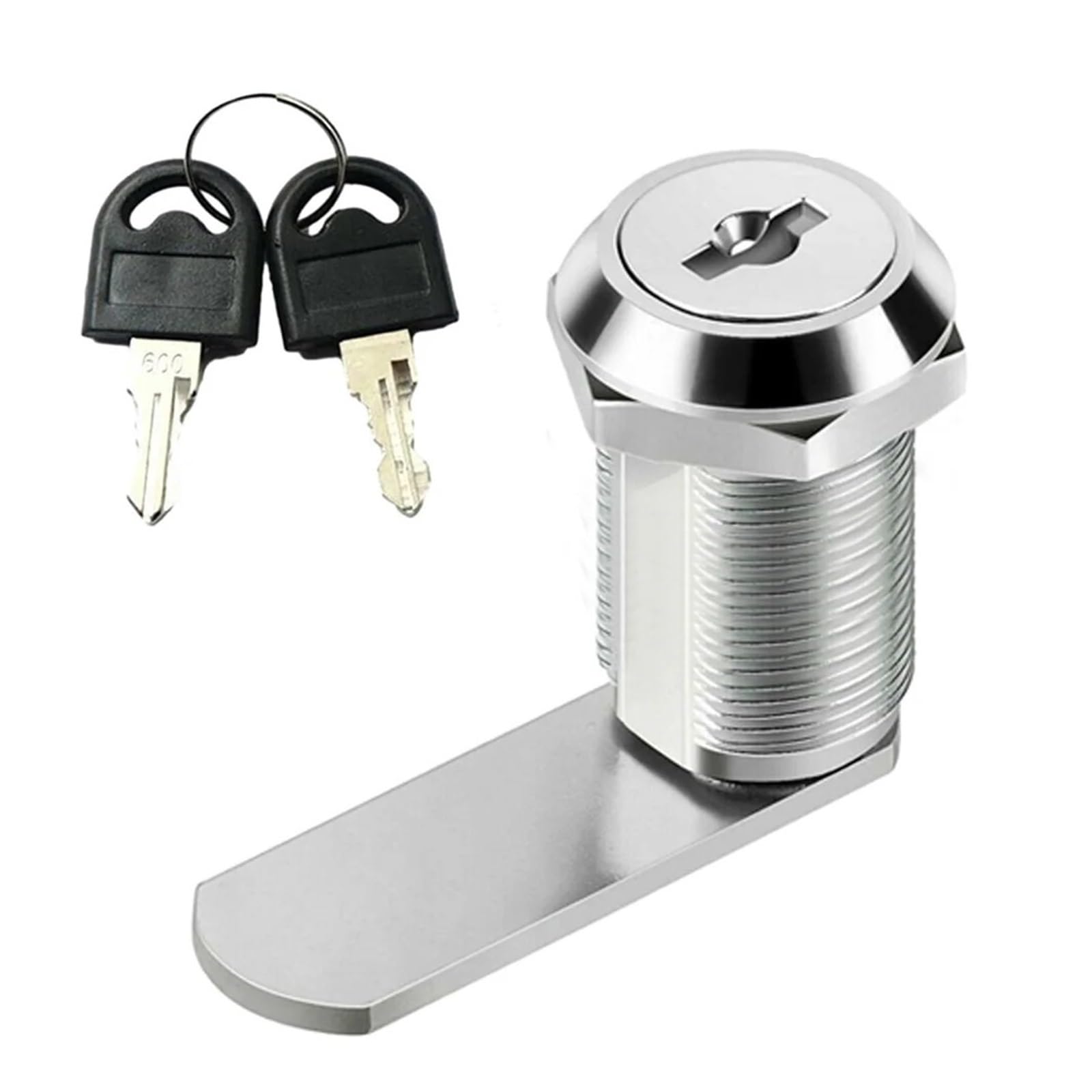 Kjbdqqh 30Mm Cam Lock Drawer Cabinet Lock Mail Box Locker Cam Cupboard Door Tongue With 2 Key Home Improvement Furniture Hardware For Cupboard(30Mm)
