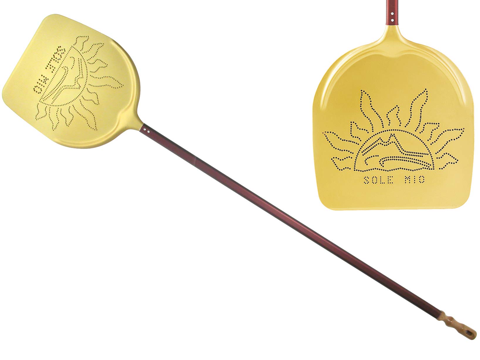Lilly Codroipo Solemio Pelle à feu, aluminium, or, 50 cm