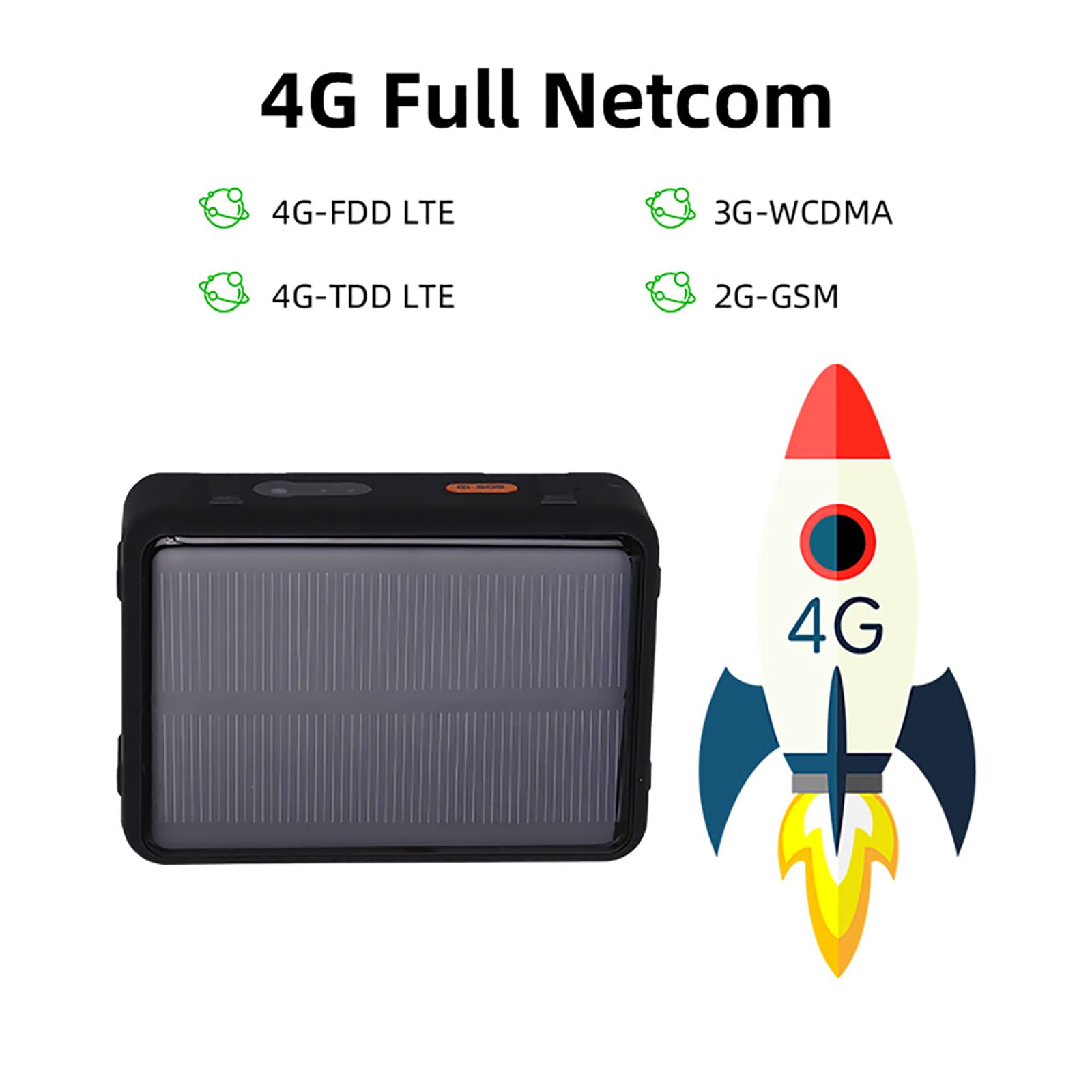 Lokalizator Gps Bydła, Urządzenie Śledzące Panel Słoneczny 4G 9000mAH, Pozycjonowanie W Czasie Rzeczywistym I Historyczne Zapytanie O Tor, Dla Bydła, Koni, Wielbłądów, Psów Rasy Beagle