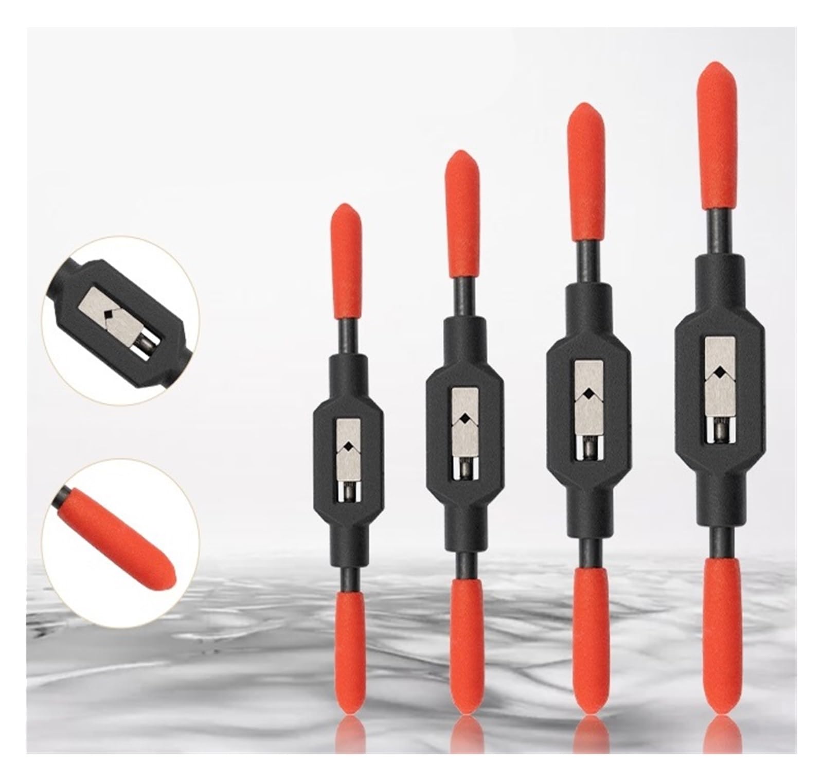 Chiave for maschi regolabile con impugnatura for maschi metrici M1-M8~M9-M27, alesatore for maschi in acciaio al carbonio superduro, utensili for filettatura manuale(M4-M12)