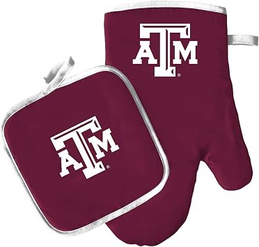 Texas A&M Aggies Oven Mitt/Pot Holder Set