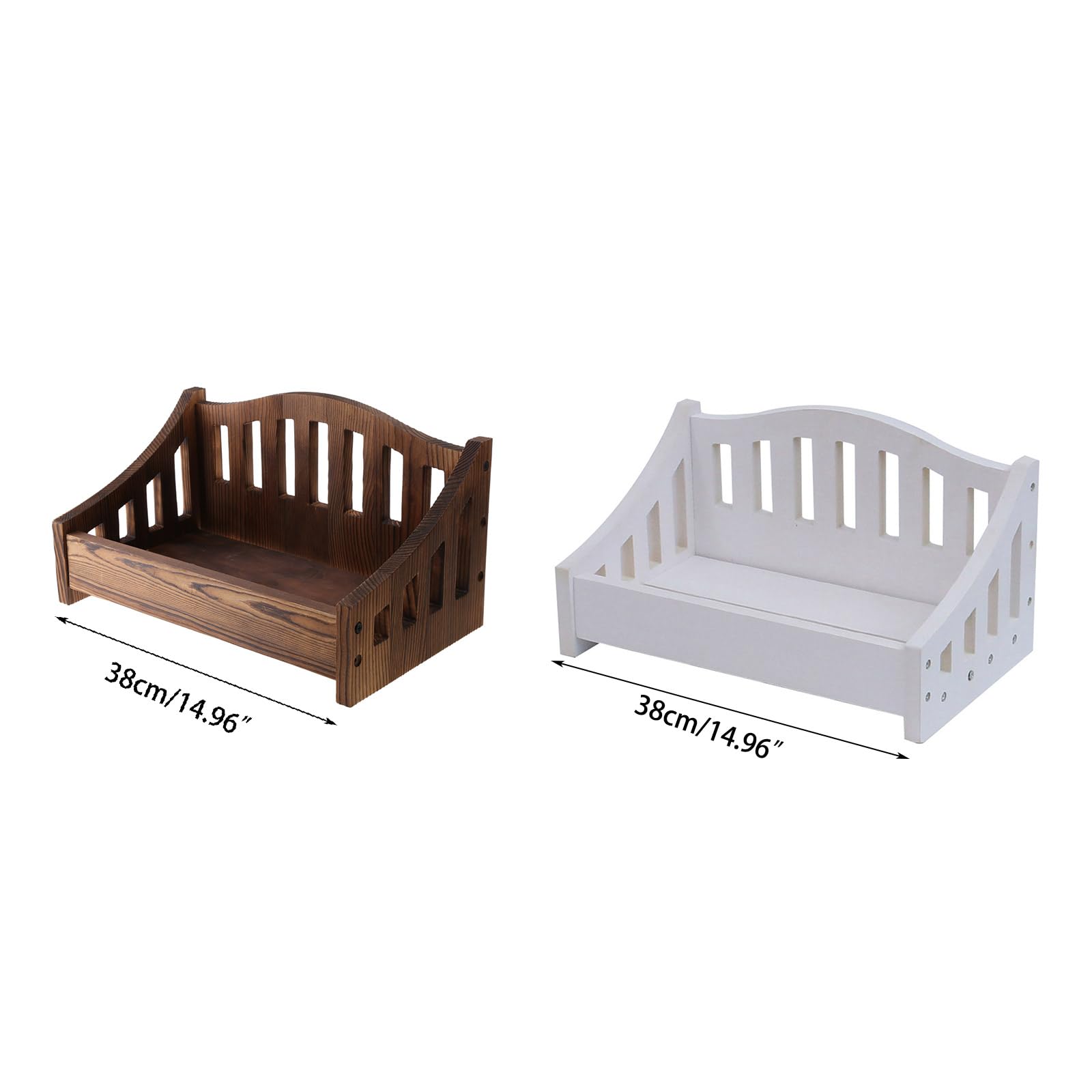 Morain Accessoires Photo Bébé Chaise Pose Lit Photo Nouveau-né Studio Photo Lit Pose Meubles en Bois Accessoires Photo Bébé pour Séance Photo Garçon D Mois Accessoires Photo pour Bébé