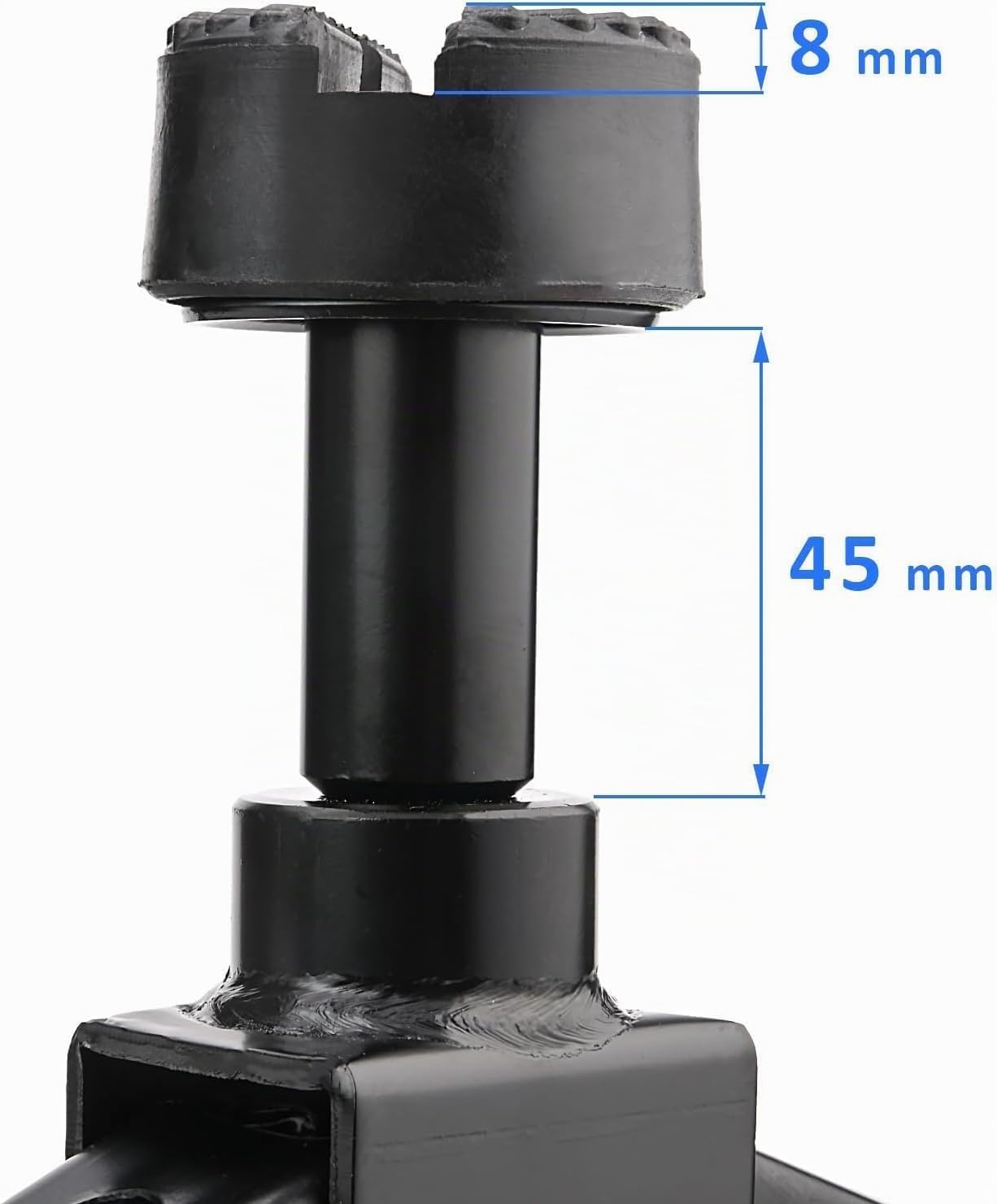 Cric losange, 2T, 104-425 mm, kit de cric de voiture avec cliquet, colonne en acier et caoutchouc, plaque en acier élargie, cric portable pour voiture, monospace, SUV SN4568