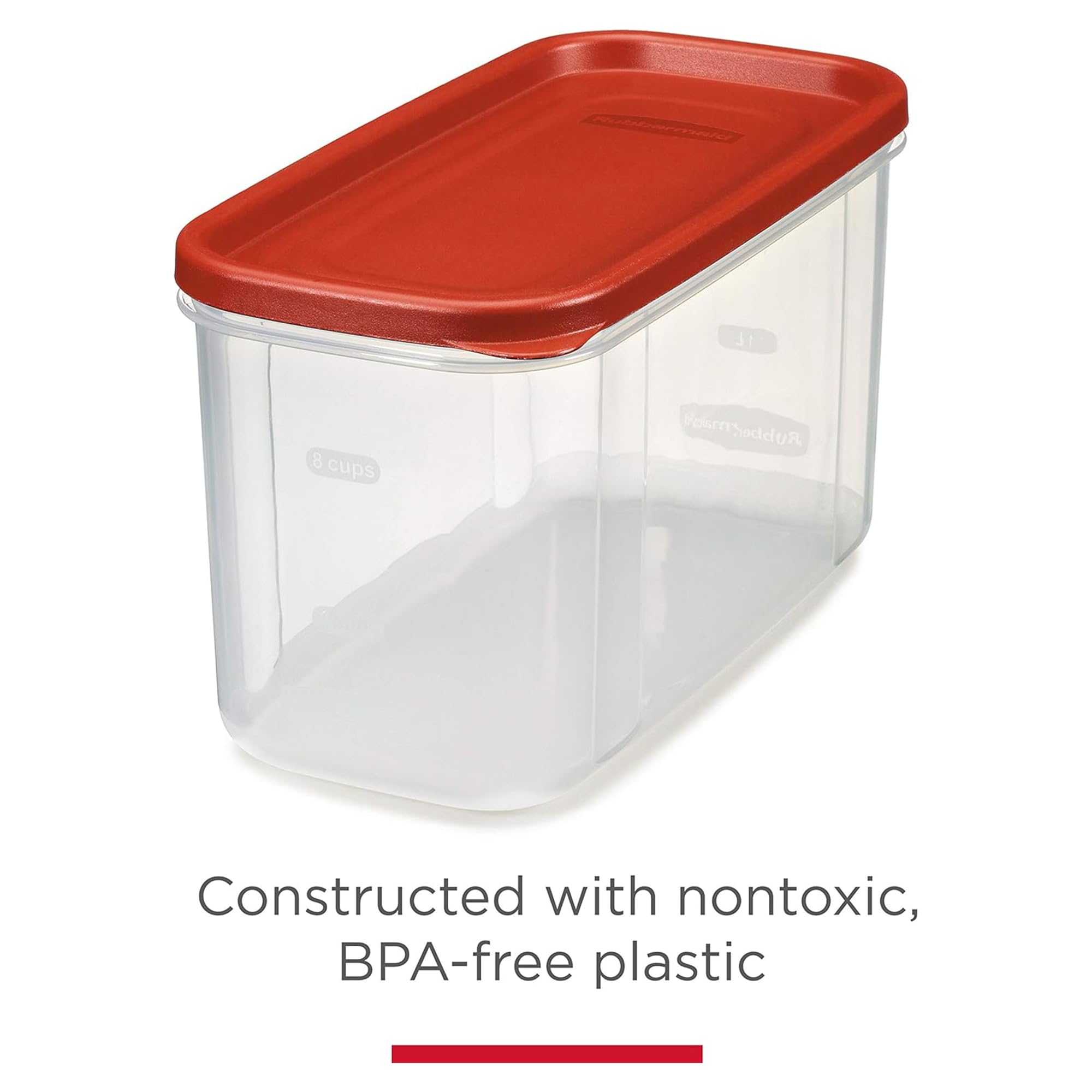 Amazon | Rubbermaid 2108400 プレミアムモジュラーフード蓋 シリアル