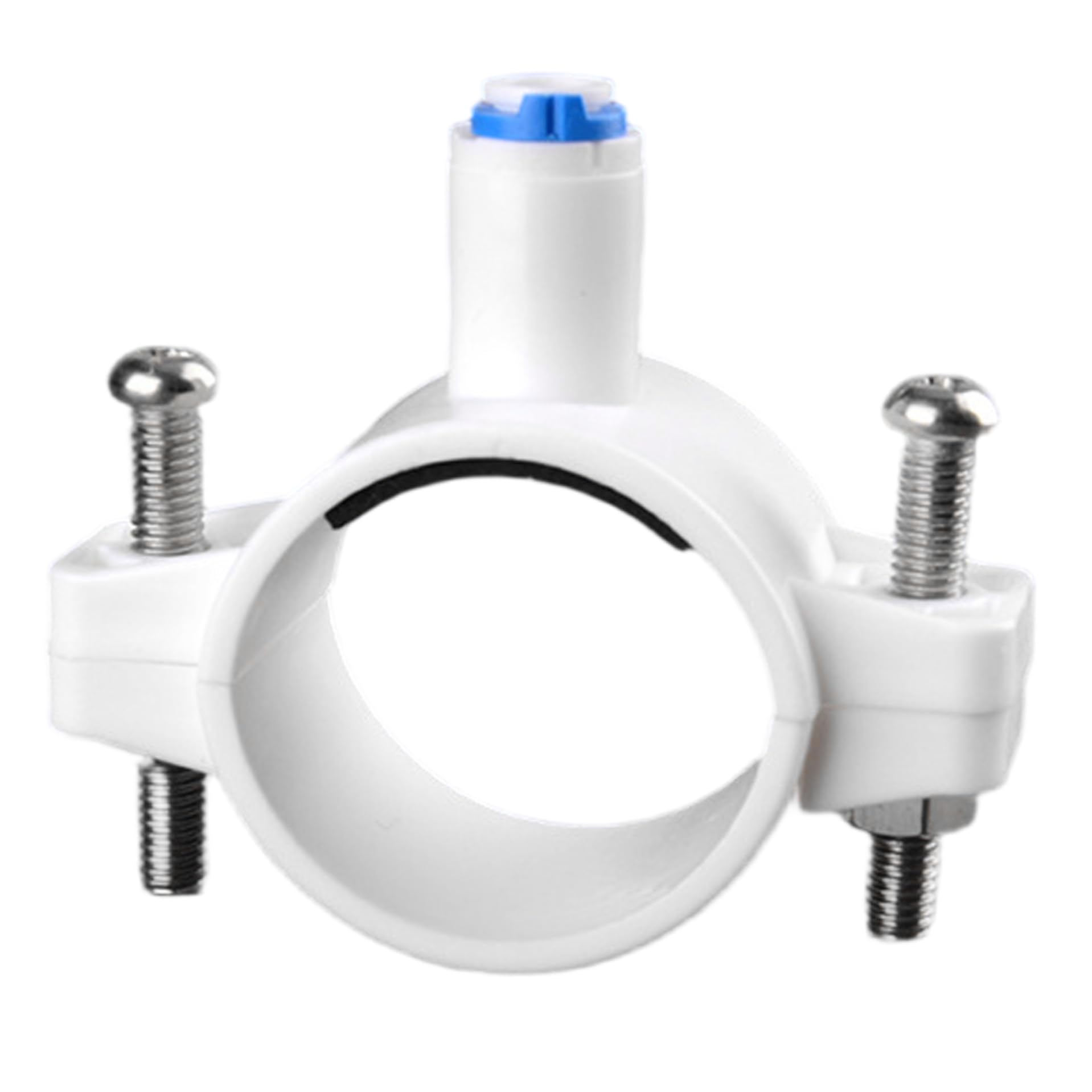 Drain Saddle, 1/4 Inch Quick Connect Water Filter, PP Sink Saddle Reverse Osmosis