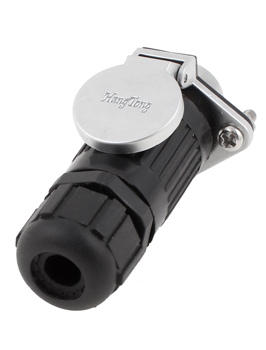 Aexit AC 500V 30A Panel Mounting Aviation Waterproof Cable Gland w Metal Cap (43c434adea41d9fea59d51086a20880a)