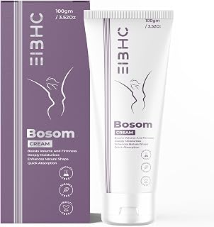 EIBHC Bosom Cream | With Jojoba Oil & Lift Oléoactif | Deep Nourishing & Firming Cream for Skin Elasticity | All Skin Type... Price In India