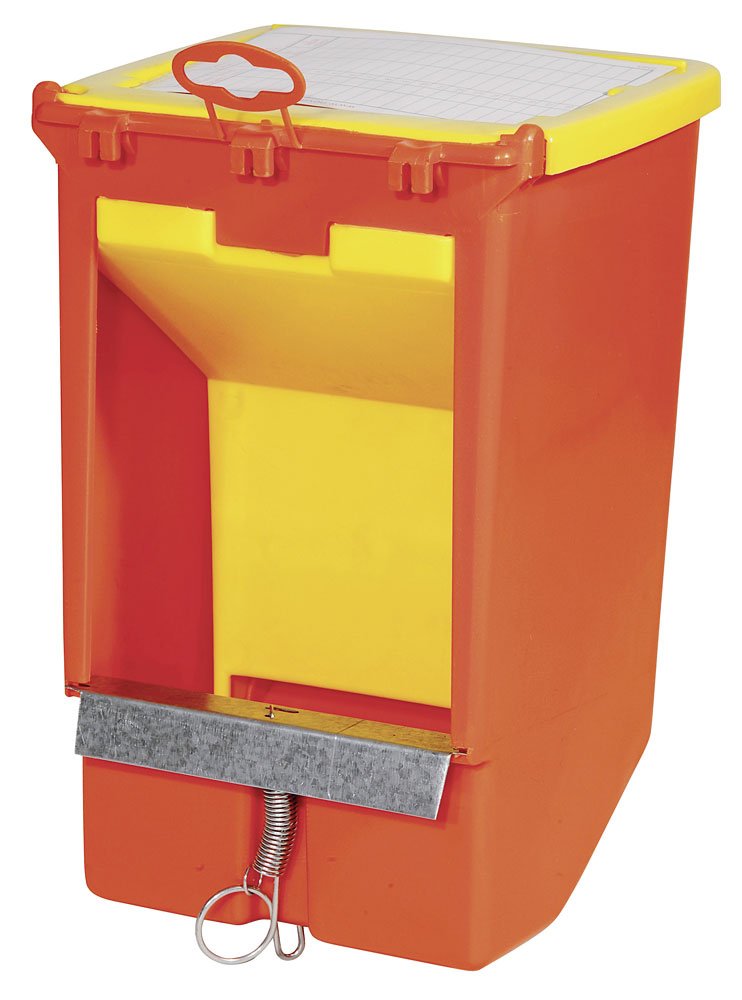 Mangiatoia Per Coniglio Kerbl Zincata - 30x15x10cm Per Fieno E Verdure - Foto 4