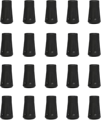 Miniatura 1 de 20 puntas de bastón de senderismo pies de goma para bastones de senderismo bastones para bastones de senderismo y bastones de senderismo accesorios