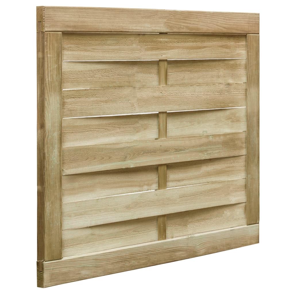 Générique Portillon de Jardin Bois de pin imprégné 100x75 cm Vert,Clôtures & barrières, Portillons,45308