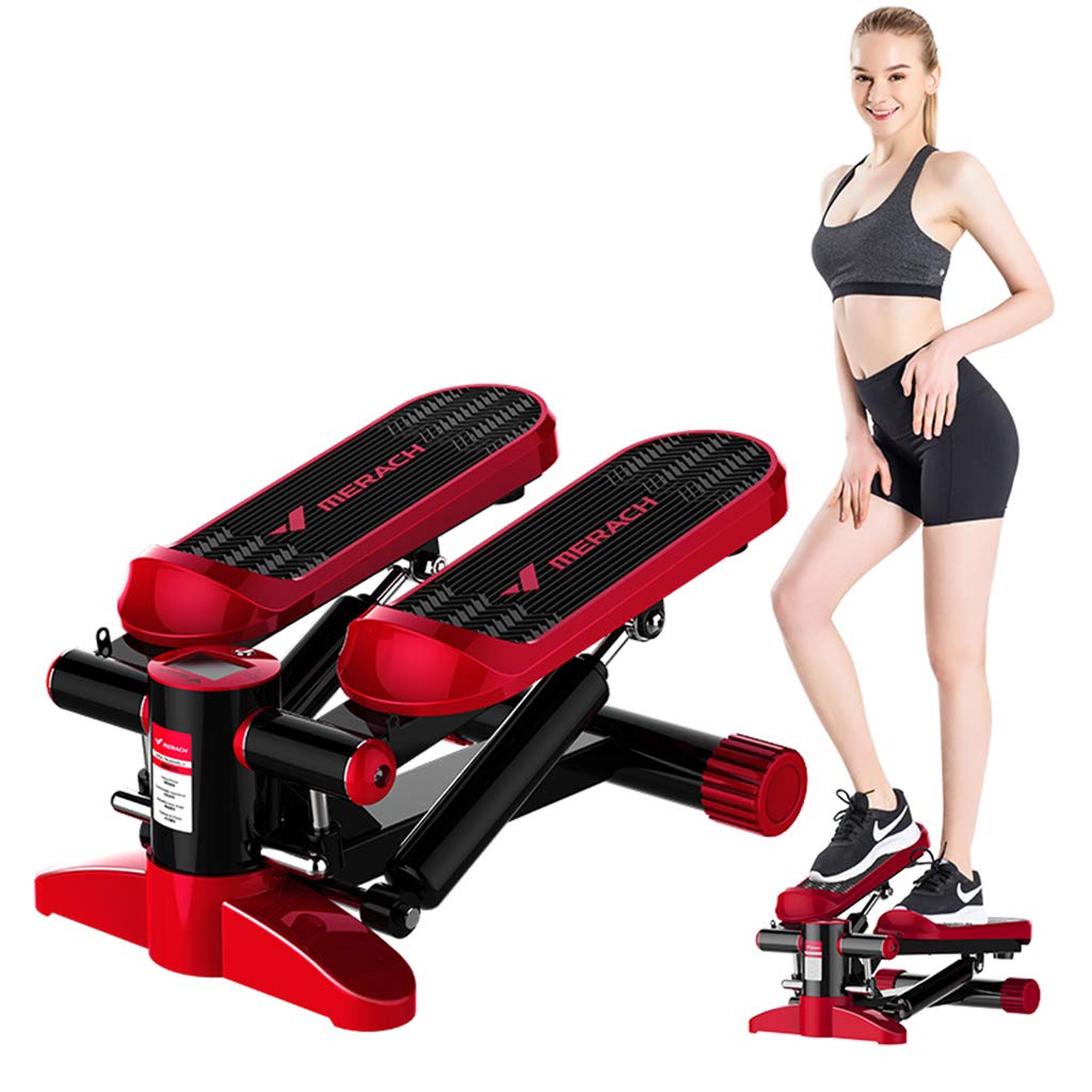 Stepper,Mini Display Coppia Esercizio Braccio Linea scalatore Palestra Altalena in Un Passo, simula l'alpinismo a casa, Facile da trasportare, Design ergonomico, carico 150 kg