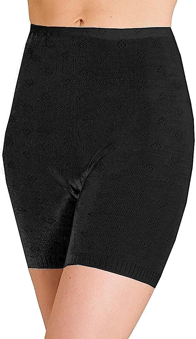 Women's Pantee Black Gifts Choice Ltd Snowdrop Thermal Pantee Bottom - Long Leg Underwear Pantee Bloomer For - Soft Thermal Undergarments - Made In Uk (, 2XLarge)
