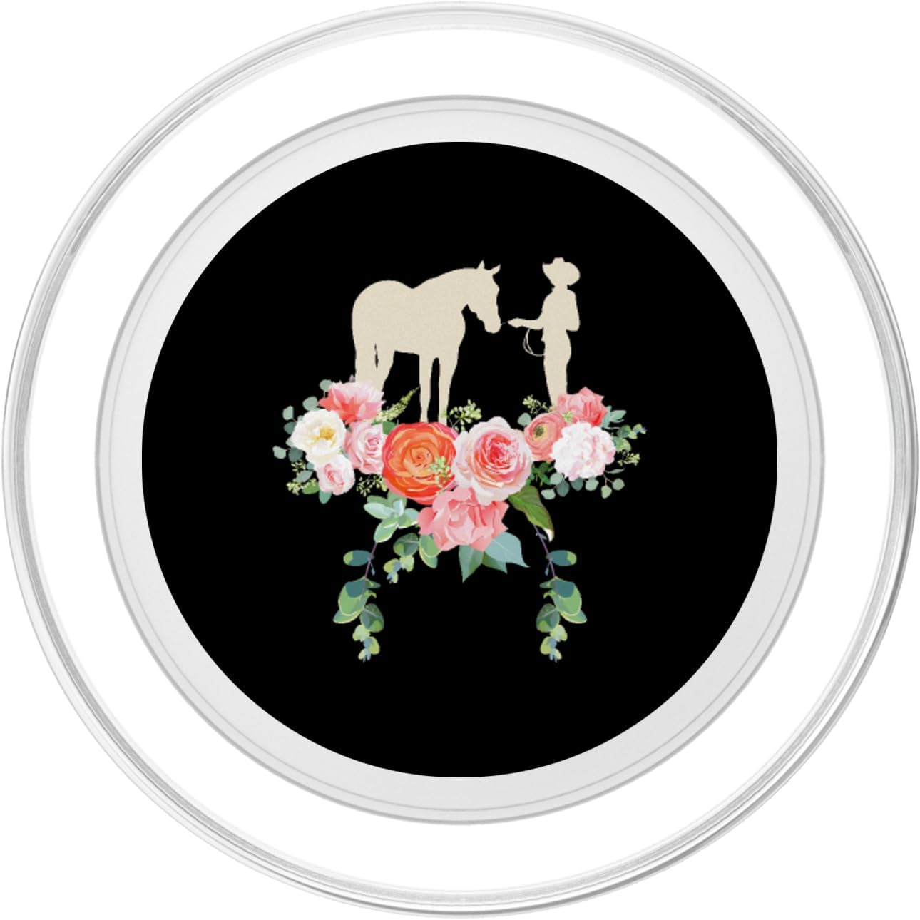 Halter Horse Western Horse Showmanship PopSockets MagSafe PopGrip for iPhone