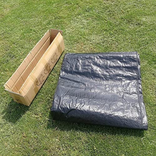 Danchel Outdoor Waterproof Bell Tent Footprint Round Tarps For Camping, Durable Groundsheet For Yurt Glamping Tents Portable Accessories(5M/16.4Ft) 5.5Lb #TOP6