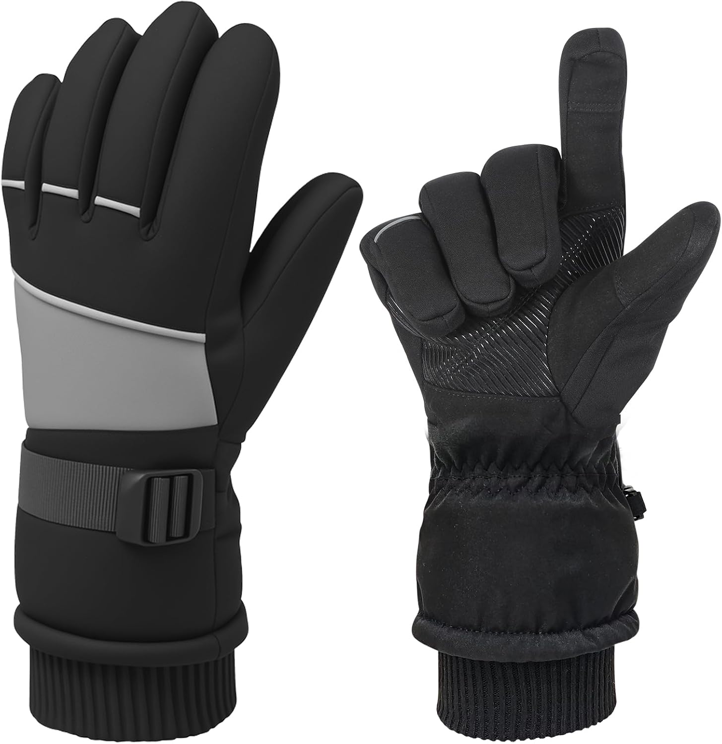 Winter Gloves for Men Women, Warm Gloves with Touchscreen, Suit for Ski Driving Cycling Biking Hiking Cold Weather