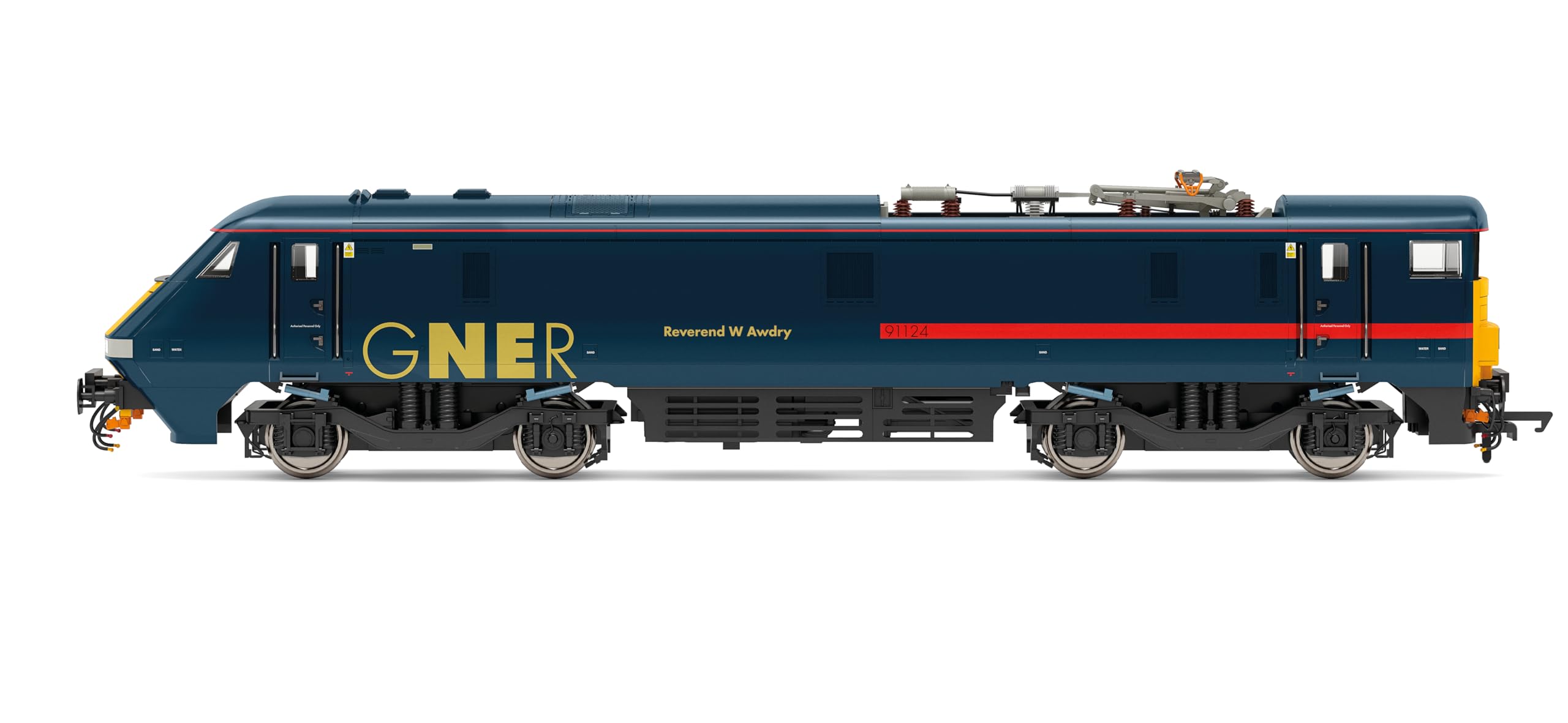 Hornby Electric Train, R30424 GNER Class 91 Reverend W Awdry 91124