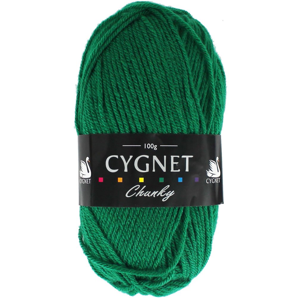 Cygnet Chunky Emerald Yarn - 100g