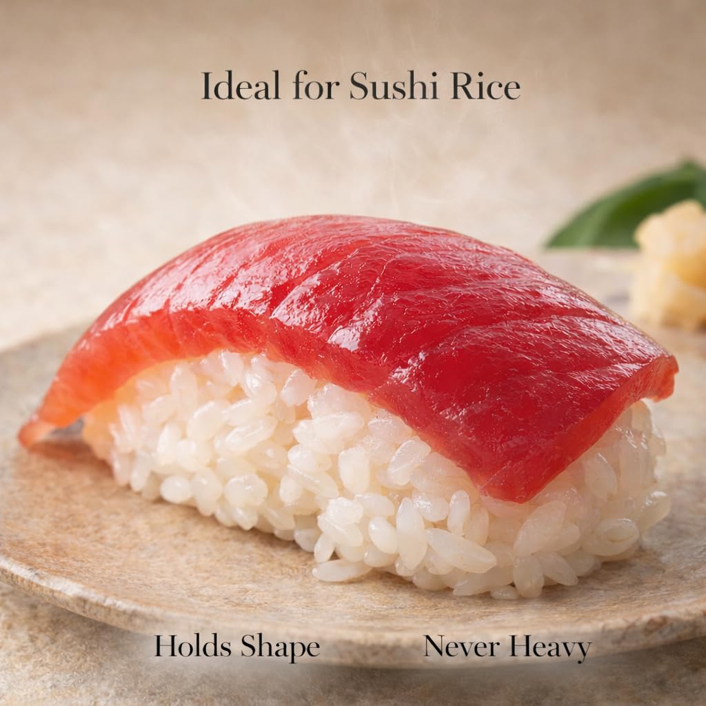 [11 Pound] Hokkaido Yumepirika Extra Premium Japanese Rice – Luxurious Short Grain with Unmatched Stickiness & Flavor – Perfect for Sushi, Onigiri & Gourmet Dishes 北海道米では「ゆめぴりか」