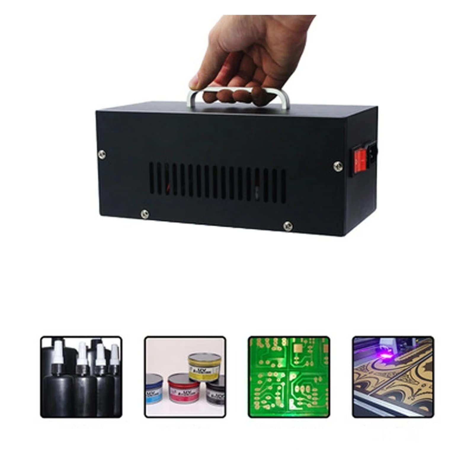 UV-Lampe, 3500W Led UV-Gel-Härtungslampe Maschine UV-Licht 3D-Drucker Harz UV-Kleber Öl Glas Tinte Farbe Telefon Reparatur Bildschirm(395nm)
