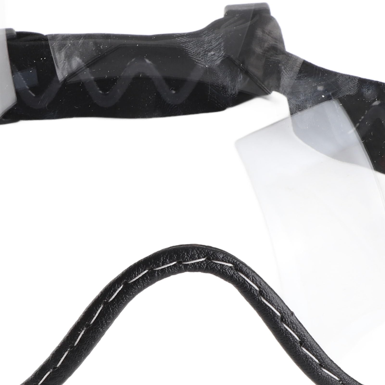 Giovanesse Occhiali Polvere per Caschi, Occhiali Antivento Motociclistici Retrycle con Obiettivi PC Off Off Road Racing Goggles per Uomini Donne, 20x15x6cm (Trasparente)