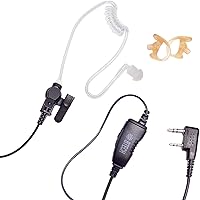 Vista 13 de BTECH QHM22 - Micrófono de altavoz IP54 resistente a la intemperie, micrófono de hombro de grado comercial premium para BAOFENG (UV-5R BF-F8HP)