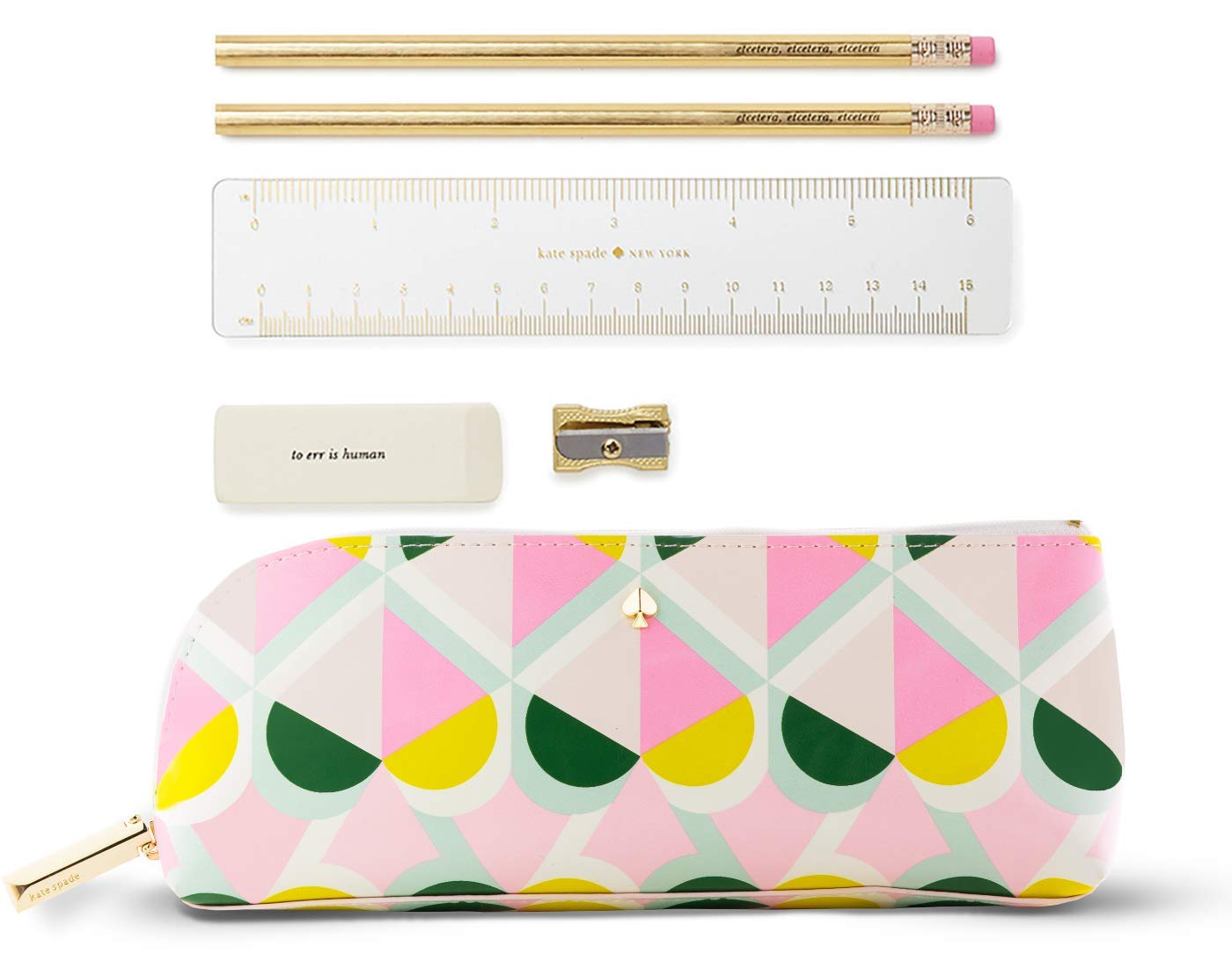 Kate Spade New York Pencil Case Geo Spade One Size