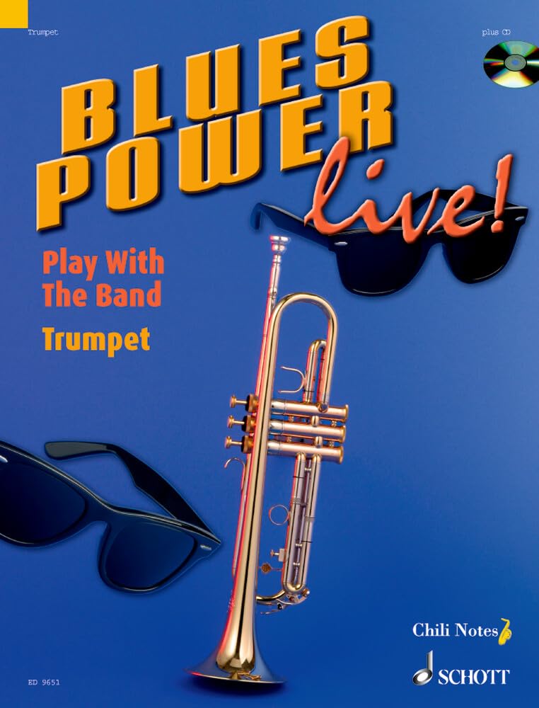 Blues power live! trompette +cd pour apprendre l'improvisation