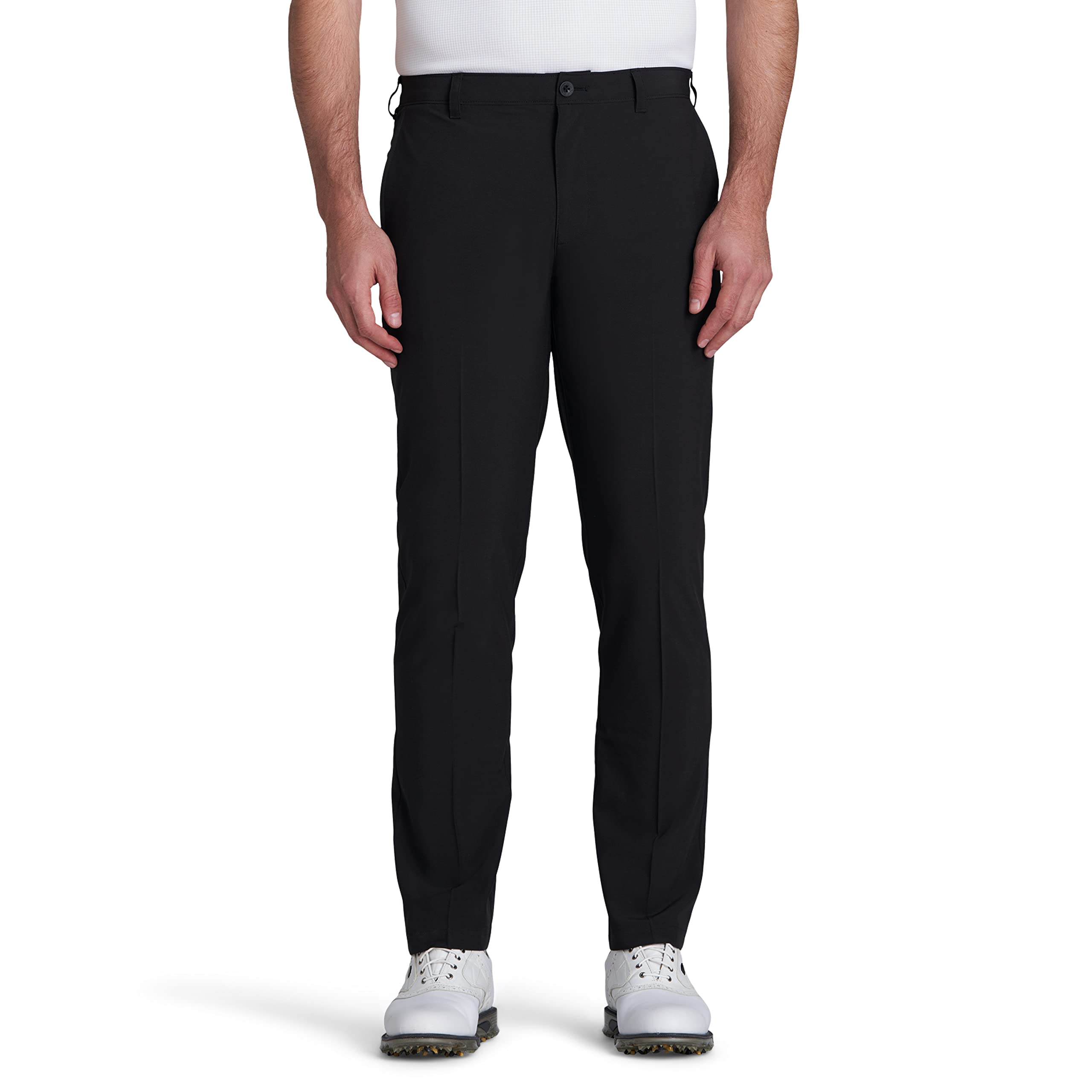 IZOD Mens Golf Swingflex StraightFit FlatFront Pants
