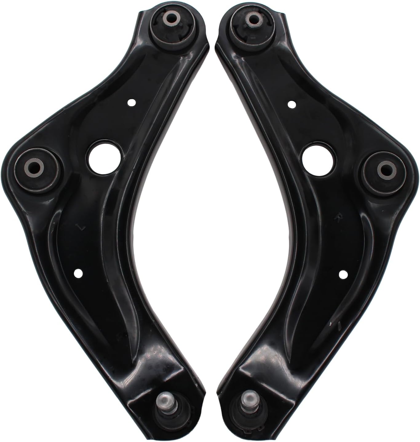 Front Lower Left and Right Wishbones Suspension Control Arm with Ball Joint for Nissan Qashqai J11 2013-2023