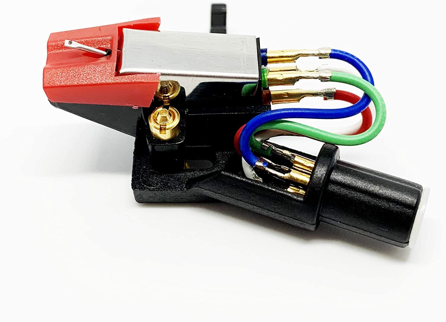 MAG Aluminum, Steel, Plastic Cartridge with Universal Headshell for Straight Tonearm Turntable