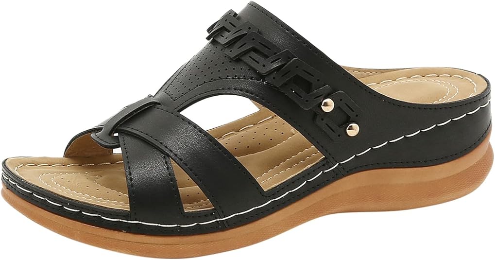 JWSVBF Orthopedic Sandals for Women Arch Support Dressy