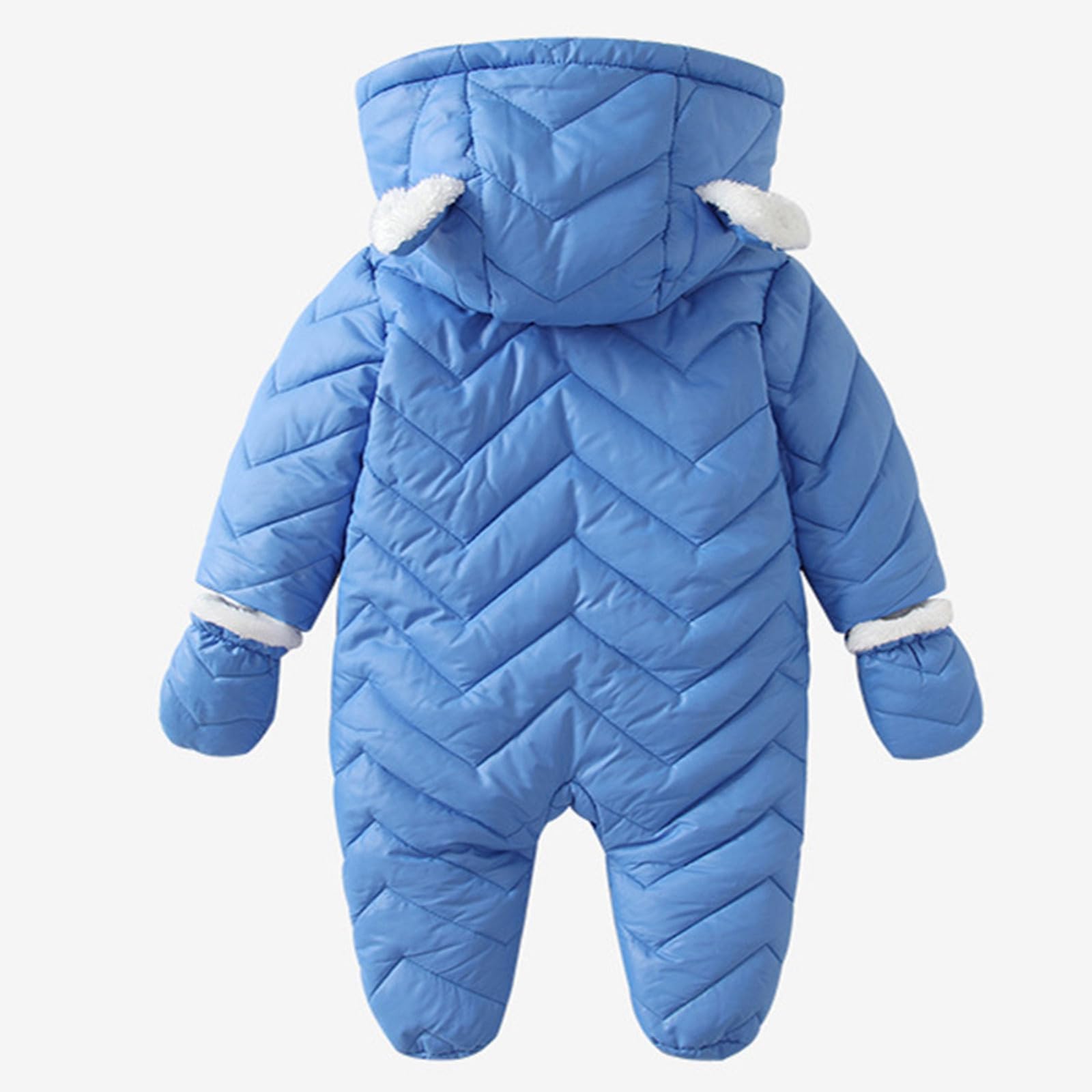 Jumpsuit Babystrampler Langarm Body Winter Strampler Atmungsaktiv Bequem Baby Bodysuit Neutral Schlafstrampler Schlafanzug Mit Aufdruck Weich Baumwolle Warm