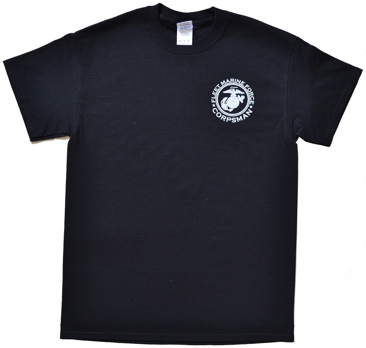 Military Productions Fleet Marine Force Corpsman T-Shirt Officially Licensed