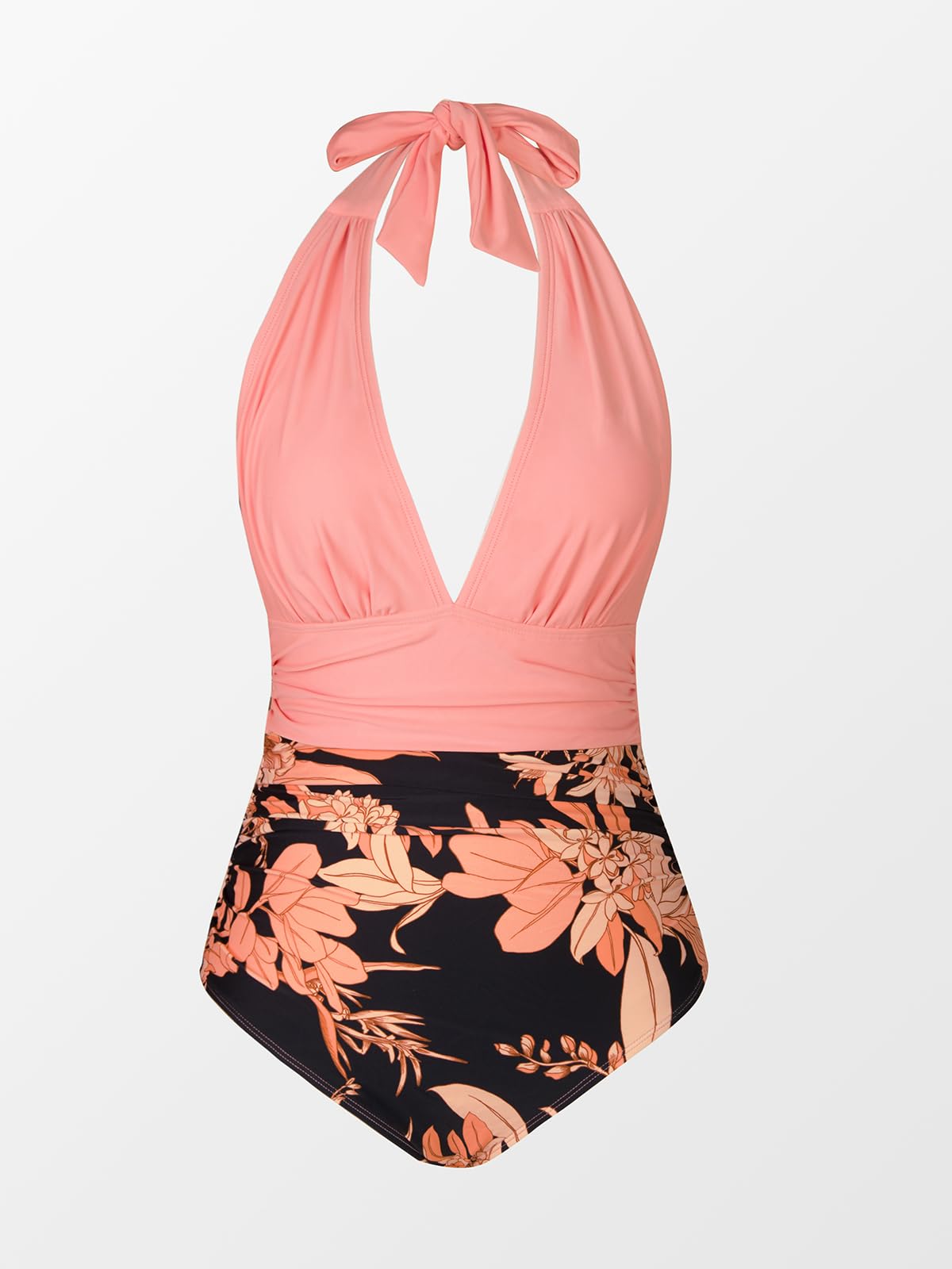 CUPSHE Maillot de bain une pièce pour femme - Dos nu - Effet ventre plat - 5