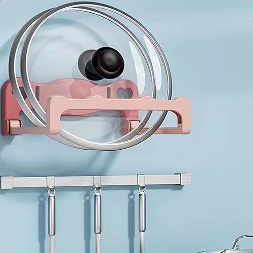 Miniatura 2 de Organizadores de estantes de baño montados en la pared sin perforar para toallas y artículos de tocador, fácil instalación adhesiva