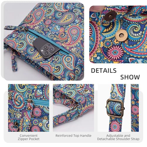 Image of Crossbody Bags for Women Medium PU Leather Multi Pocket Shoulder Purses