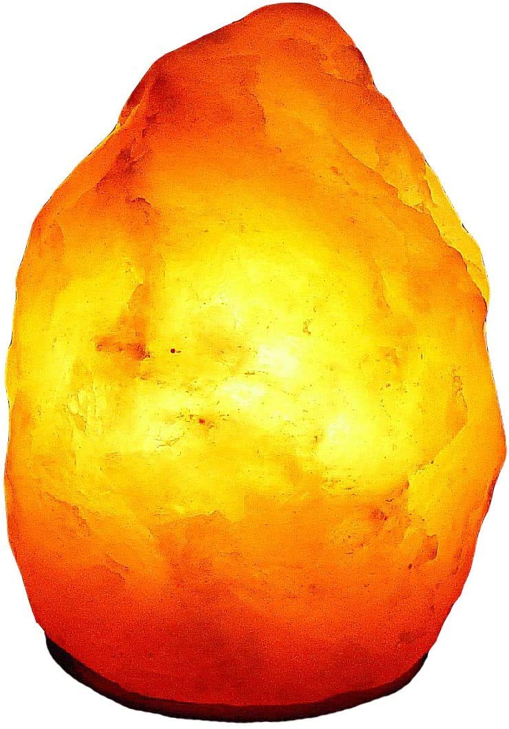 Lampe en cristal de sel avec ampoule bosalla 8- 10 kg de l'himalaya