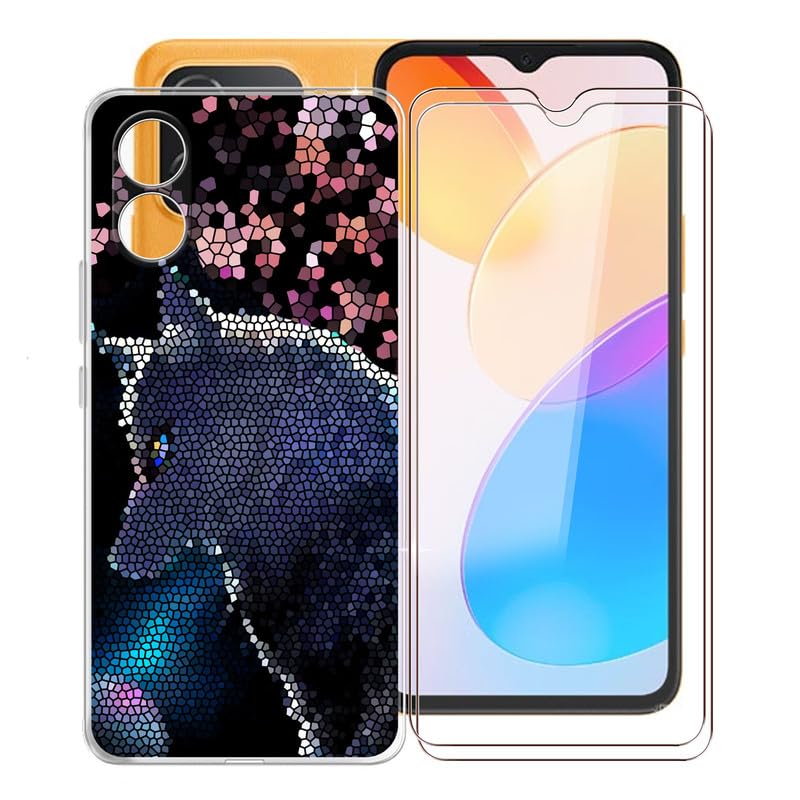 Coque Pour Honor X5 Plus, Avec [1 Film De Protection En Verre